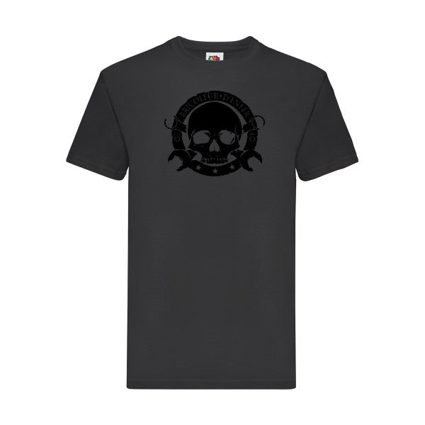 T-shirt|bricoleur d'enfer |flex Noir| Fruit of the loom 205 g 