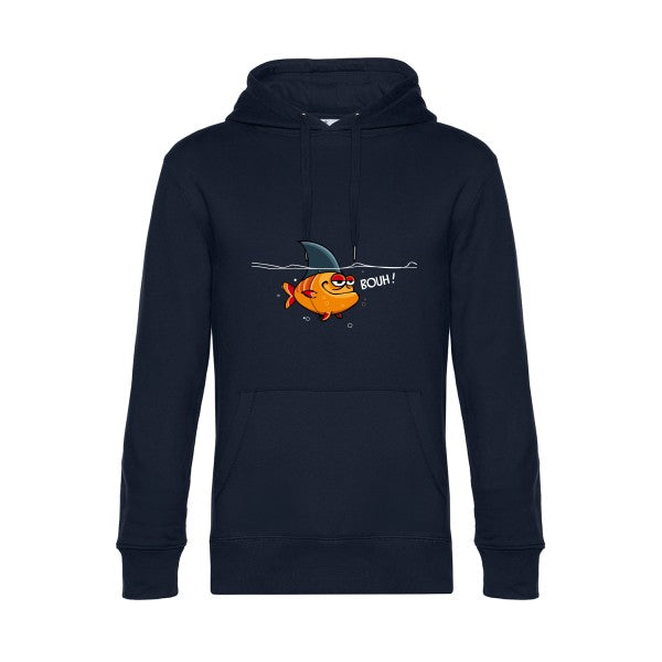 Bouh- Sweat à capuche original Navy Blue - RueDuTeeshirt