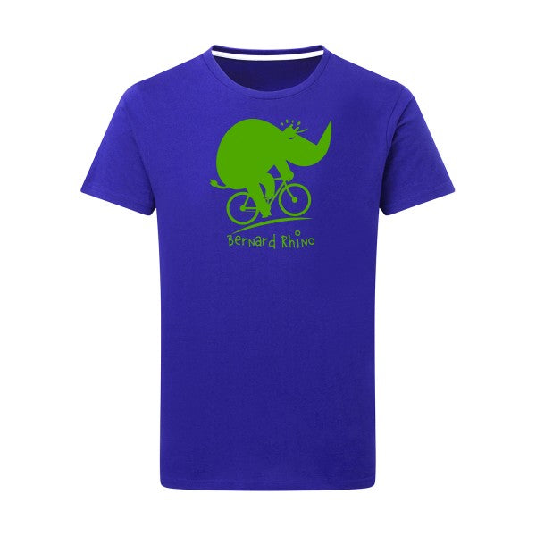 Bernard Rhino vert pomme -Flex vert pomme sur T-shirt SG  Royal Blue  5XL