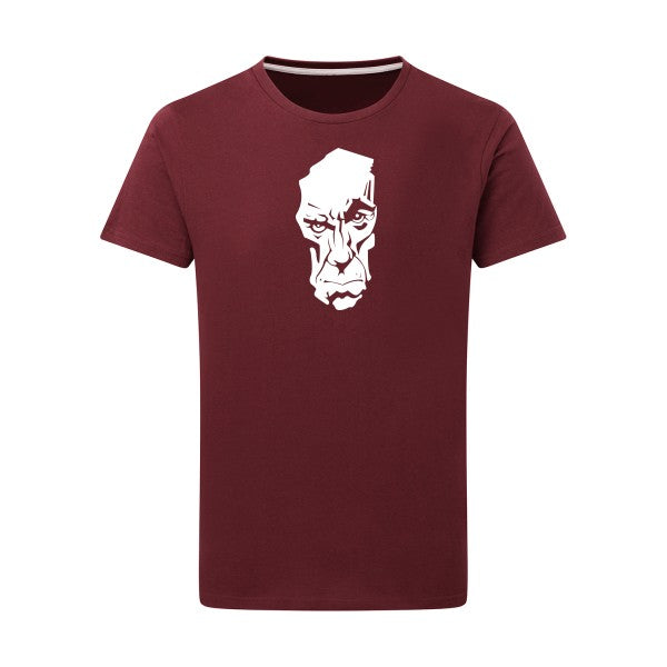 Iggy Blanc -Flex Blanc sur T-shirt SG  Burgundy  2XL