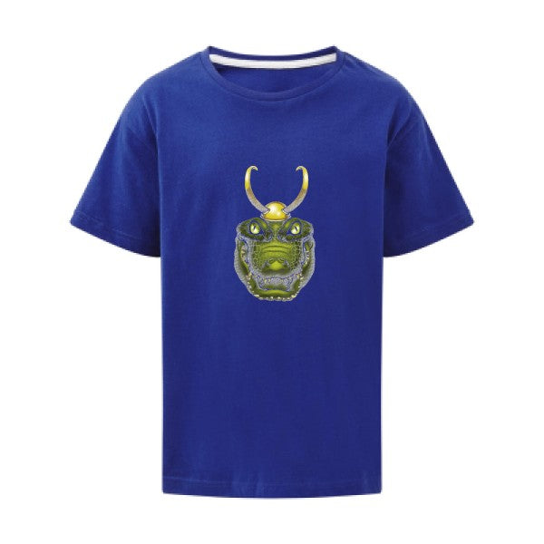 Alligator smile SG - Kids T-shirt enfant Royal Blue Taille 152 (11-12/2XL)