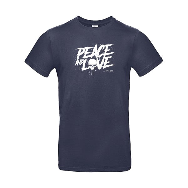 Peace or no peace Blanc B&C - E190 T-shirt