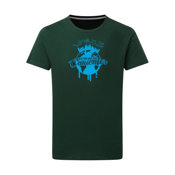 Allez tous vous faire... - Flex bleu clair Tshirt original Bottle Green  2XL