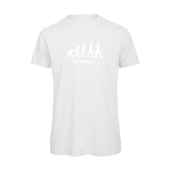 T-shirt humour original en marche T Shirt couleur White