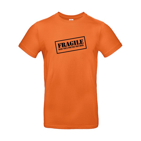 FragileFlex noir- T-shirt E190|Urban Orange||2XL