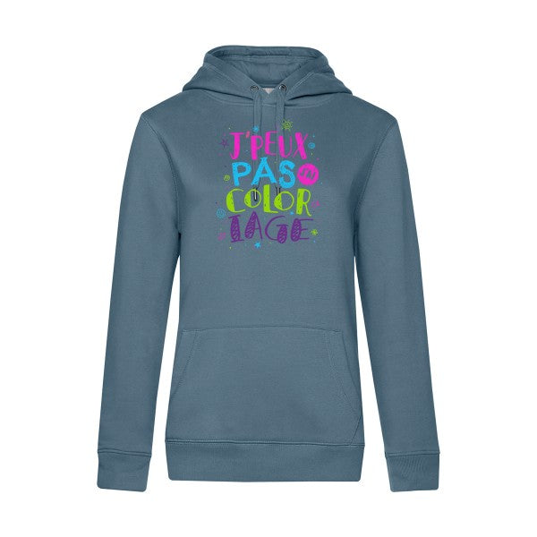 J'peux pas j'ai coloriage RueDuTeeshirt Sweat capuche