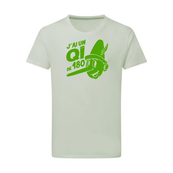 Quotient intellectuel - Flex Vert pomme Tshirt original Pastel Macchiato  2XL