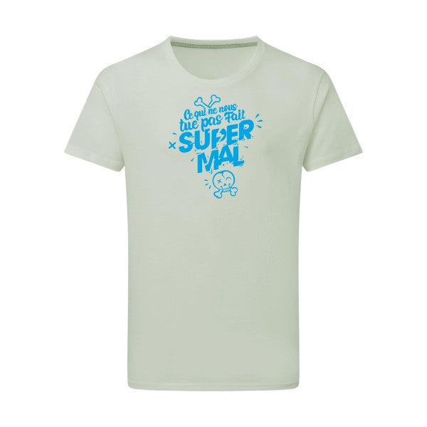 Ce qui ne nous tue pas - Flex bleu clair Tshirt original Pastel Macchiato  2XL