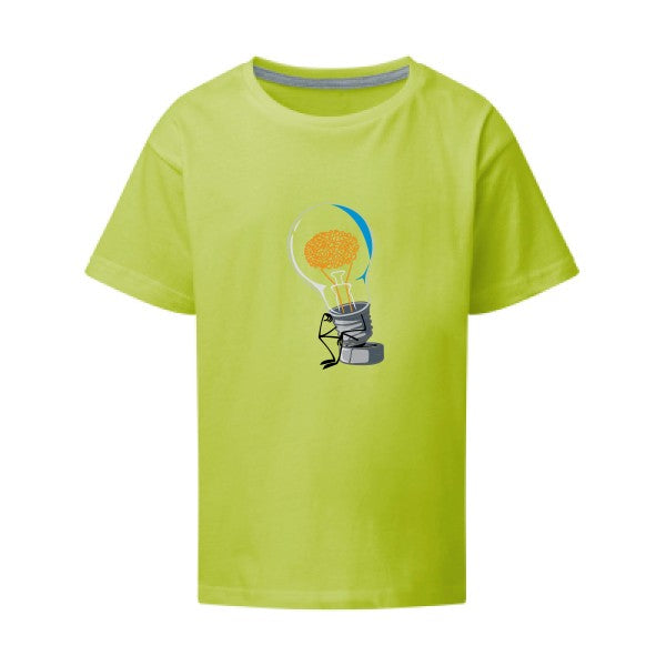 Le penseur SG - Kids T-shirt enfant Lime Taille 152 (11-12/2XL)