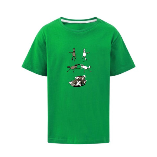 Fusion SG - Kids T-shirt enfant Kelly Green Taille 140 (9-10/XL)