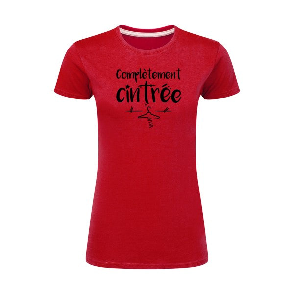 Complètement cintré  |Noir |T shirt original femme|SG