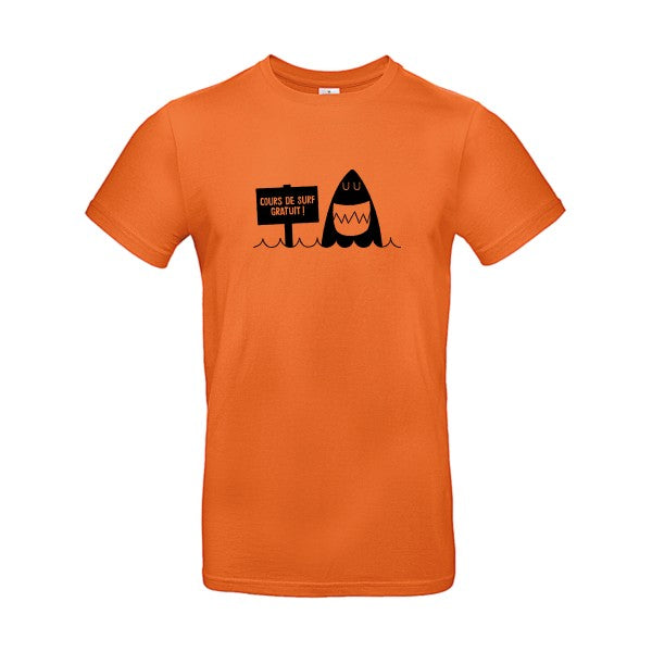 Cours de surfFlex noir- T-shirt E190|Urban Orange||2XL