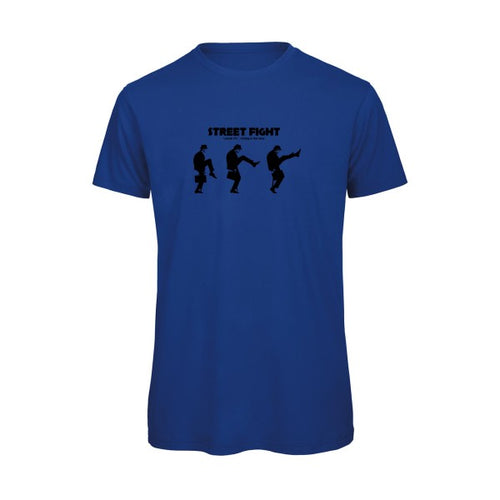T-shirt humour original British Fight T Shirt couleur Royal Blue