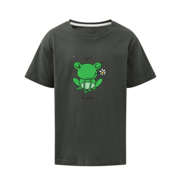 Be Green  SG - Kids T-shirt enfant Charcoal Taille 152 (11-12/2XL)