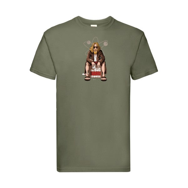 The big bang Lebowski Fruit of the loom 205 g/m² T-shirt/ classic olive