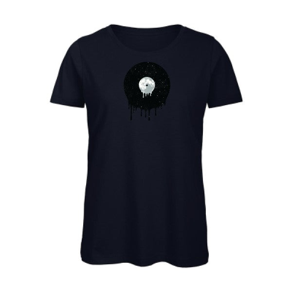 In-the-sky- - t-shirt original femme Navy