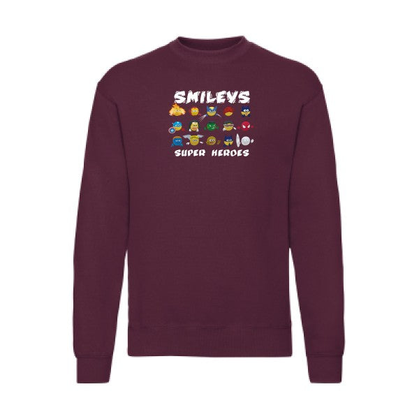 Super Smileys Fruit of the loom 280 g/m² Sweat shirt