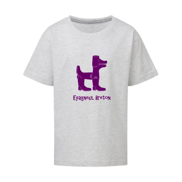 Epagneul breton Flex Violet SG - Kids T-shirt enfant Ash Grey Taille 152 (11-12/2XL)