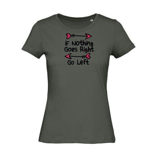 Go-right-- - t-shirt original femme Millennial Khaki
