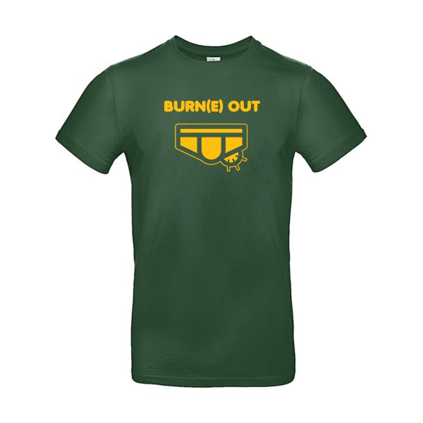 Burn(e) OutFlex jaune or- T-shirt E190|Bottle Green||2XL