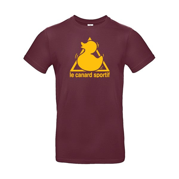 Canard SportifFlex jaune or - E190 T-shirt|Burgundy||2XL