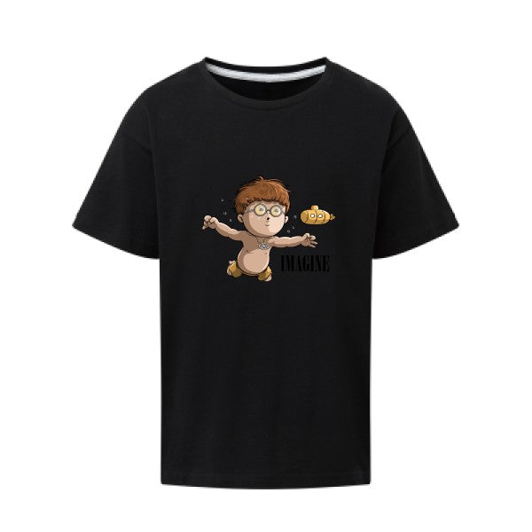 Imagine... SG - Kids T-shirt enfant Dark Black Taille 152 (11-12/2XL)