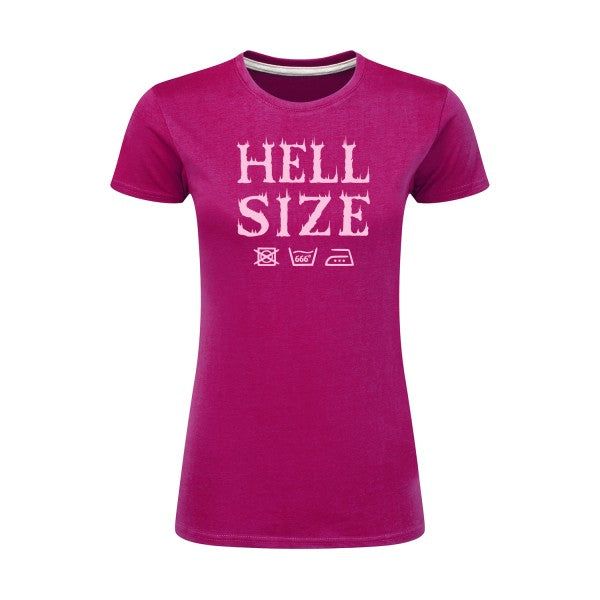 HELL SIZE ! Rose |T shirt original femme|SG