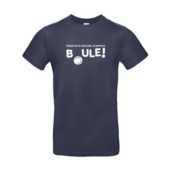 Perdre la boule ! Blanc B&C - E190 T-shirt