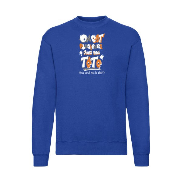 C'est moi le chef ! Fruit of the loom 280 g/m² Sweat shirt