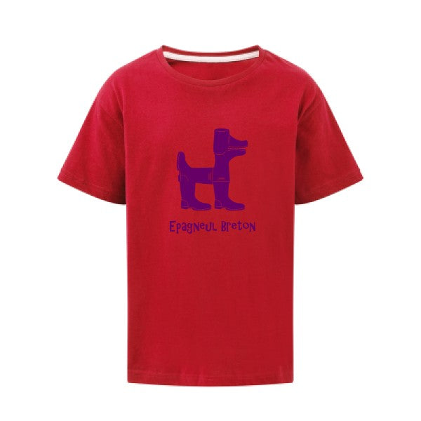 Epagneul breton Flex Violet SG - Kids T-shirt enfant Red Taille 152 (11-12/2XL)