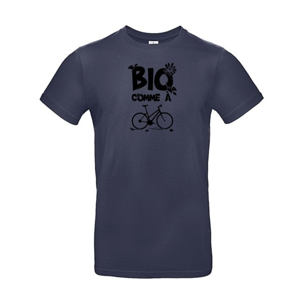 Bio comme un vélo flex noir B&C - E190 T-shirt|Navy Blue||2XL