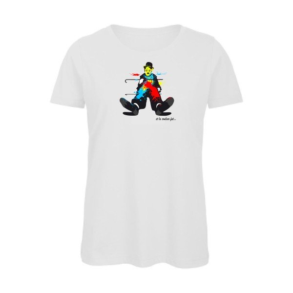 et-la-couleur-fut- - t-shirt original femme White