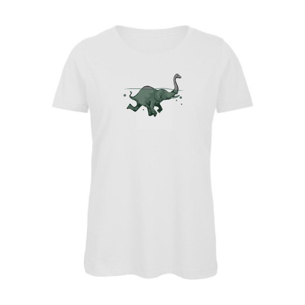Loch-Ness-Attraction- - t-shirt original femme White