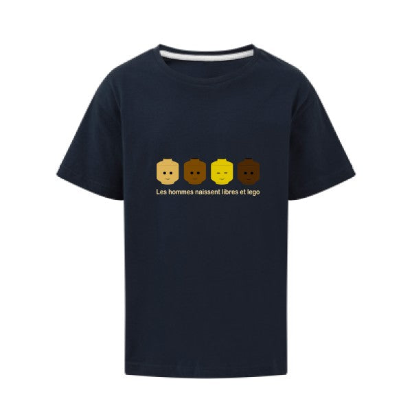 libre et légo SG - Kids T-shirt enfant Navy Taille 140 (9-10/XL)