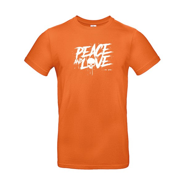 Peace or no peace Blanc B&C - E190 T-shirt