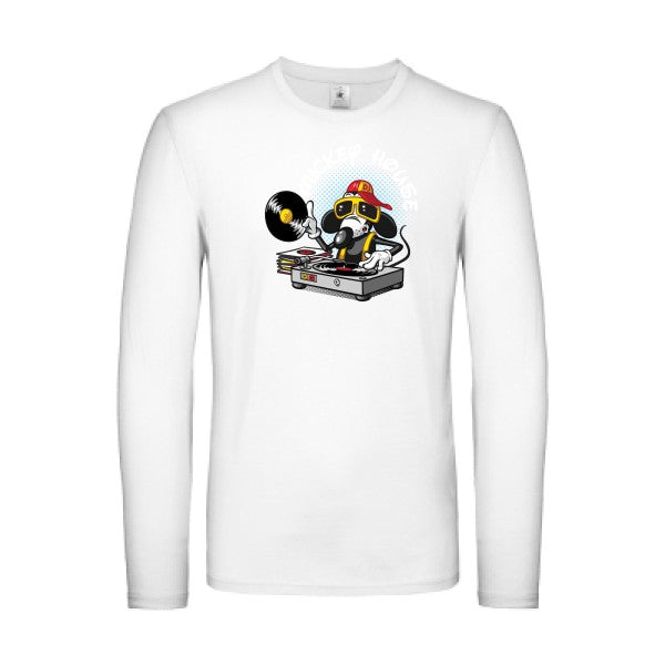 Mickey house B&C - E150 LSL T-shirt manches longues léger