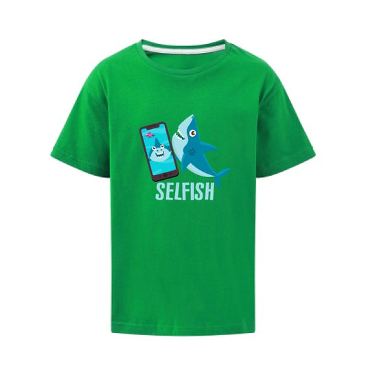 Selfish SG - Kids T-shirt enfant Kelly Green Taille 140 (9-10/XL)