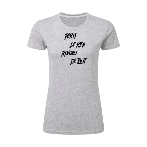 Parti de rien Noir |T shirt original femme|SG