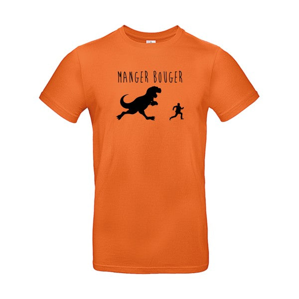 MANGER BOUGERFlex noir- T-shirt E190|Urban Orange||2XL