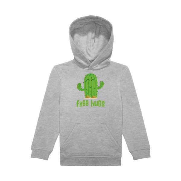 sweat capuche enfant Sports Grey FreeHugs