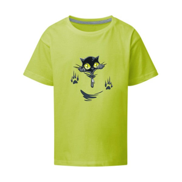 oOh SG - Kids T-shirt enfant Lime Taille 152 (11-12/2XL)