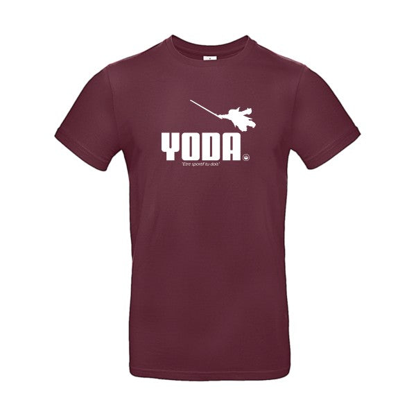 YodaFlex Blanc - E190 T-shirt|Burgundy||2XL