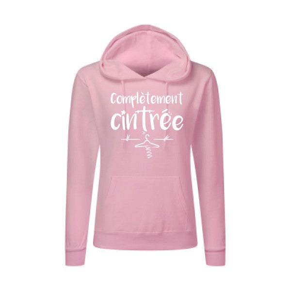 Complètement cintré Blanc |Sweat original à capuche Femme