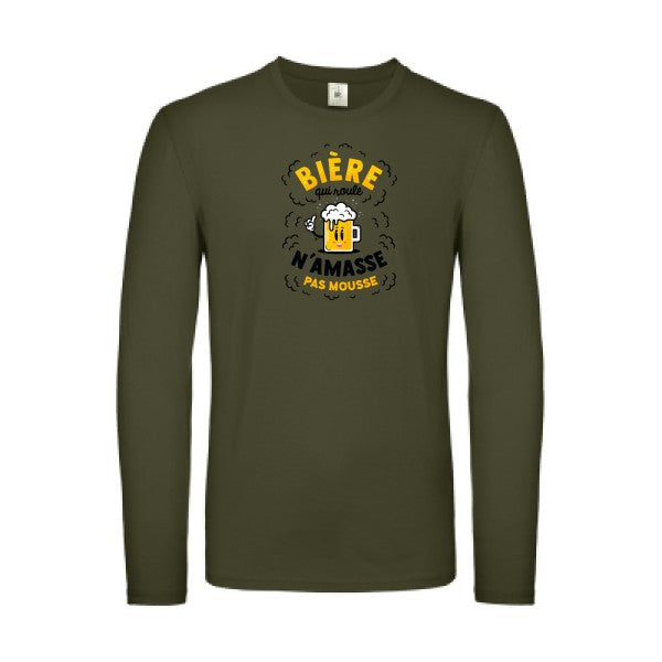 Bière qui roule B&C - E150 LSL T-shirt manches longues léger