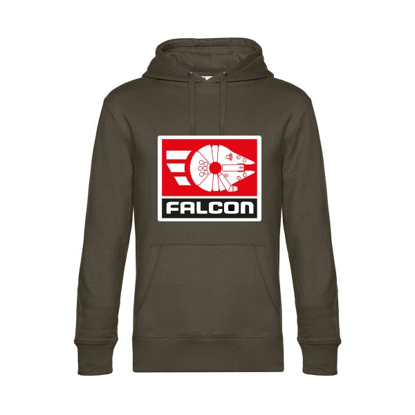 Millenium- Sweat à capuche original Khaki - RueDuTeeshirt