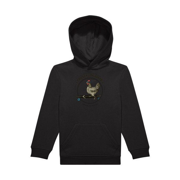 sweat capuche enfant Black Chicken-Longboard
