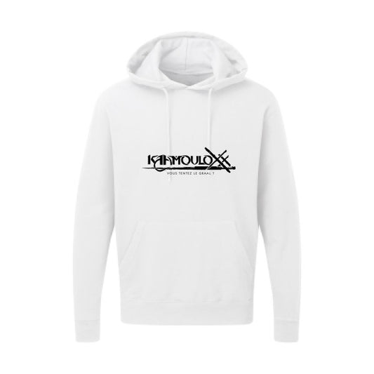 KAAMOULOXX ! Noir |Sweat capuche imprimé homme