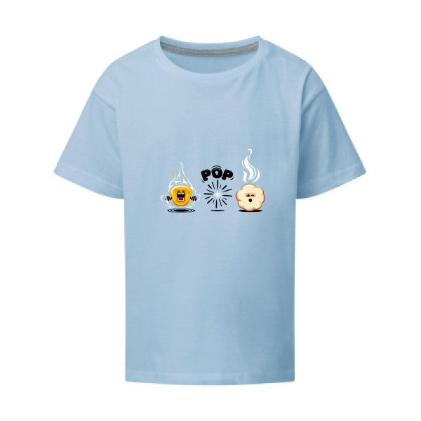 King of the POP SG - Kids T-shirt enfant Sky Taille 152 (11-12/2XL)