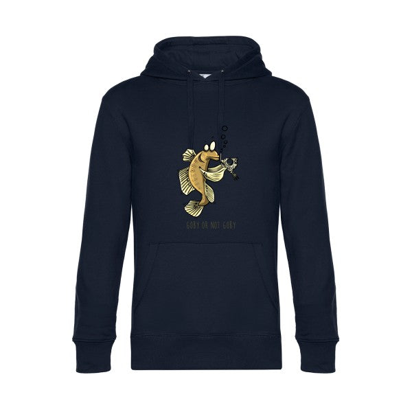 Goby-or-not-goby- Sweat à capuche original Navy Blue - RueDuTeeshirt
