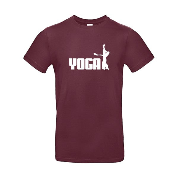 YOGAFlex Blanc - E190 T-shirt|Burgundy||2XL